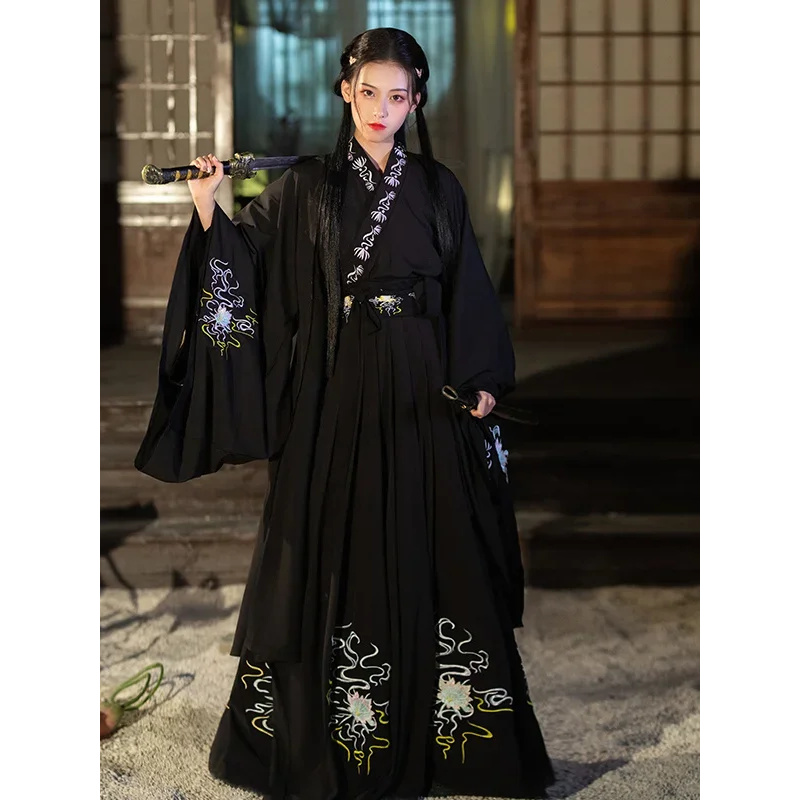 Hanbok Modern Set - Современное женское традиционное китайское платье ханьфу,