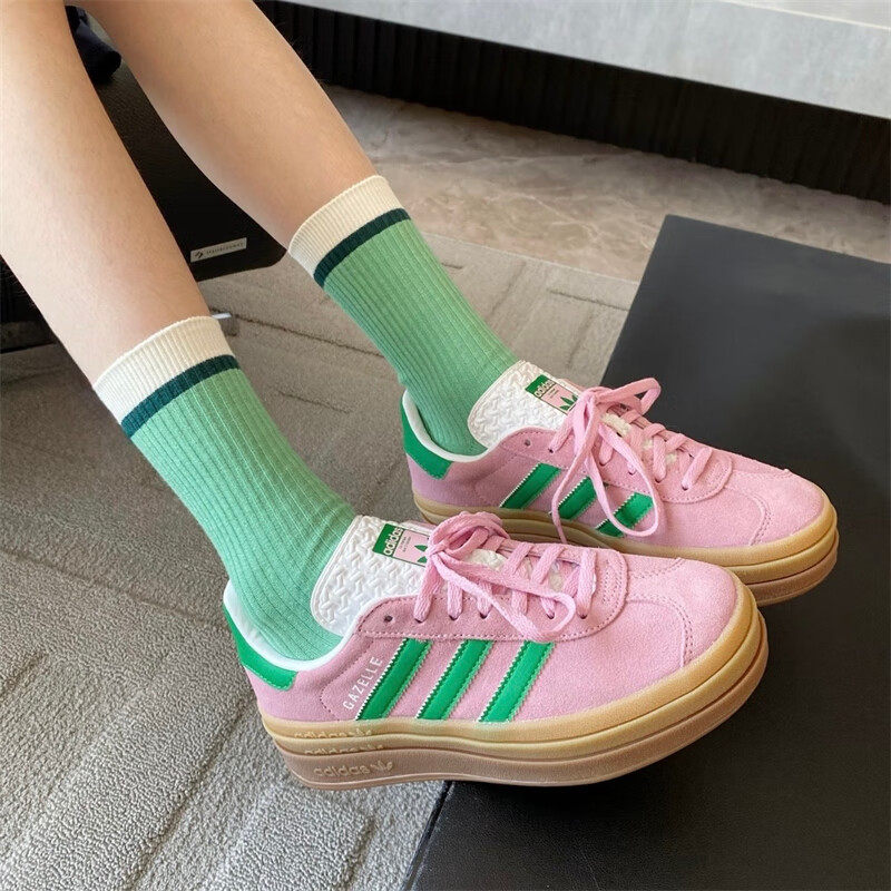 Adidas Shoes Gazelle - Кроссовки Adidas IE0420 Retro женские замшевые