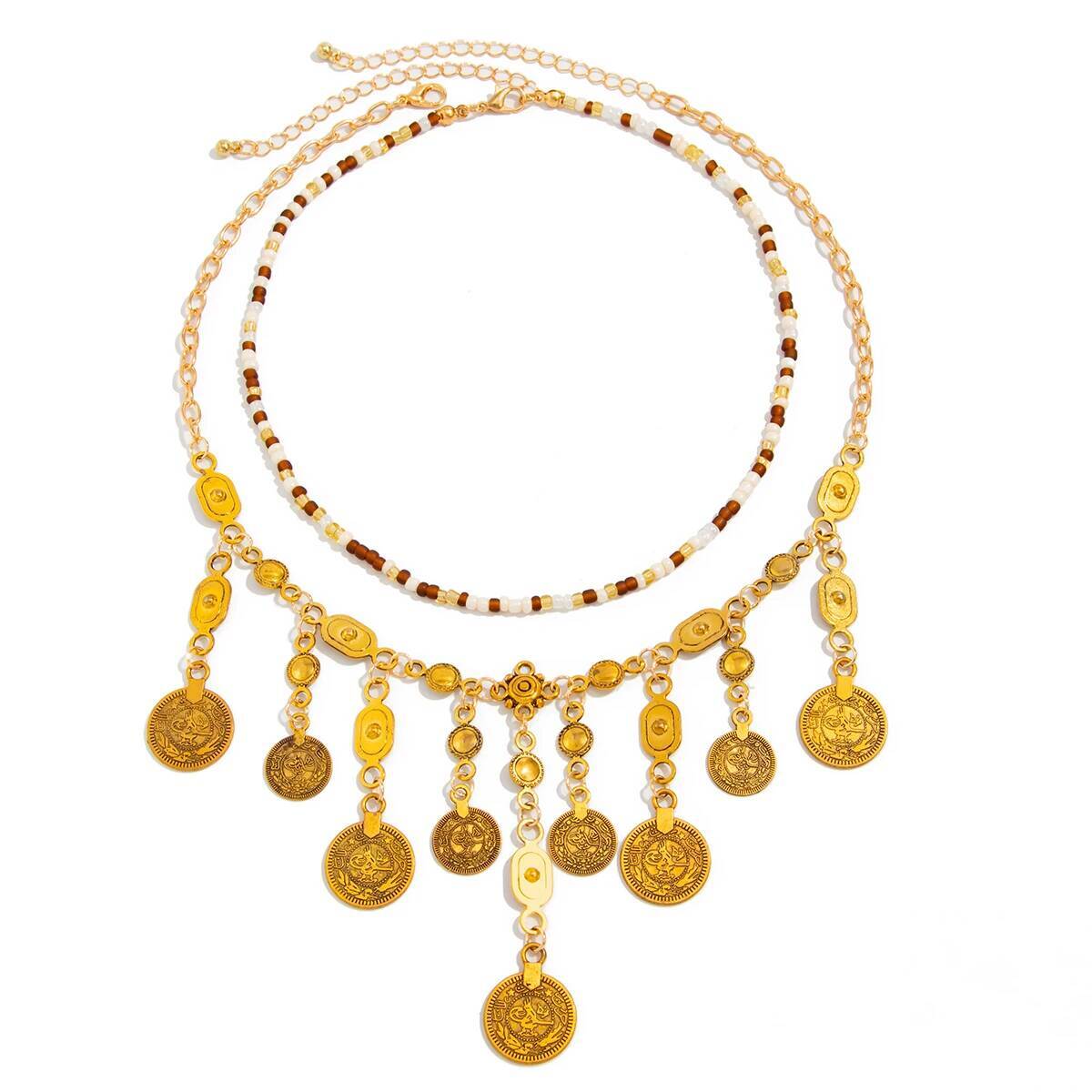 Ethnic Fashion Co In - Ingemark ​ 2 шт./компл., винтажное ожерелье