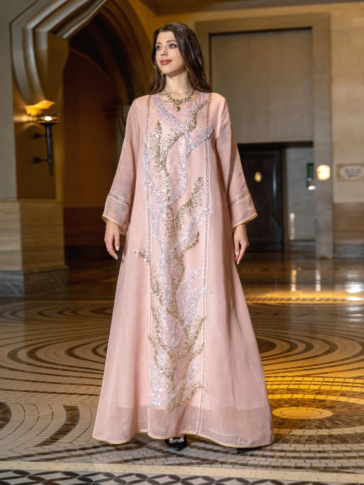 Jalabiya Women Arabic - Ид мусульманское вечернее платье для женщин