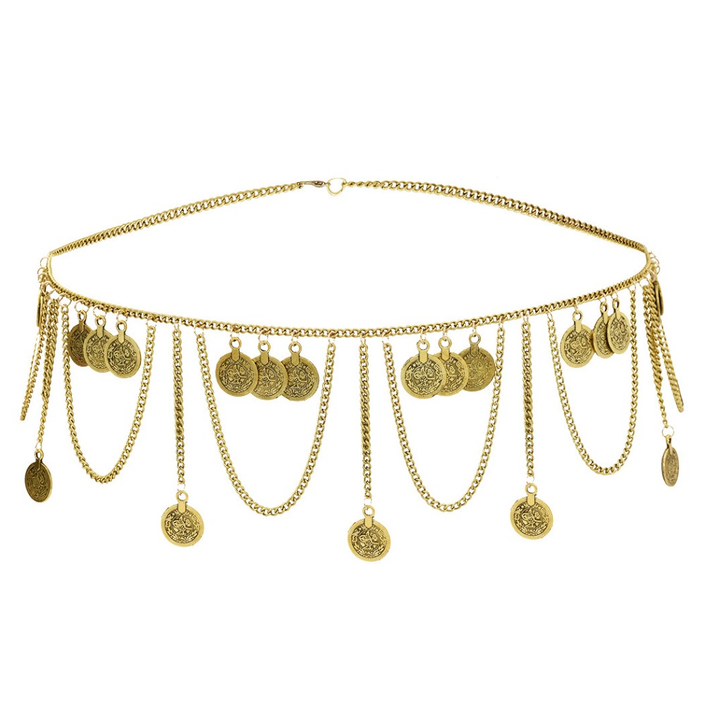 Ethnic Fashion Co In - Винтажная подвеска в виде монеты, металлическая