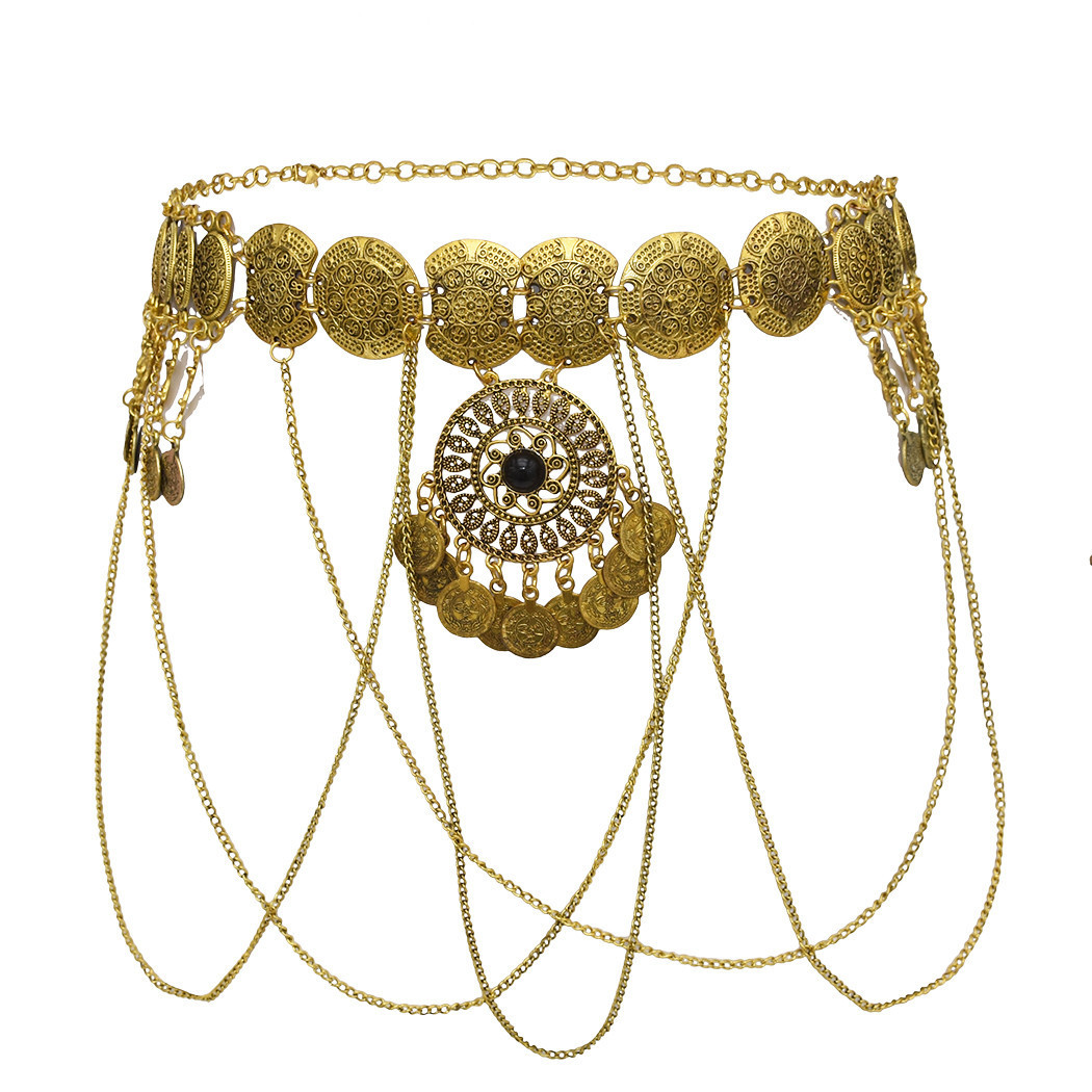 Ethnic Fashion Co In - Винтажная богемная этническая полая круглая монета