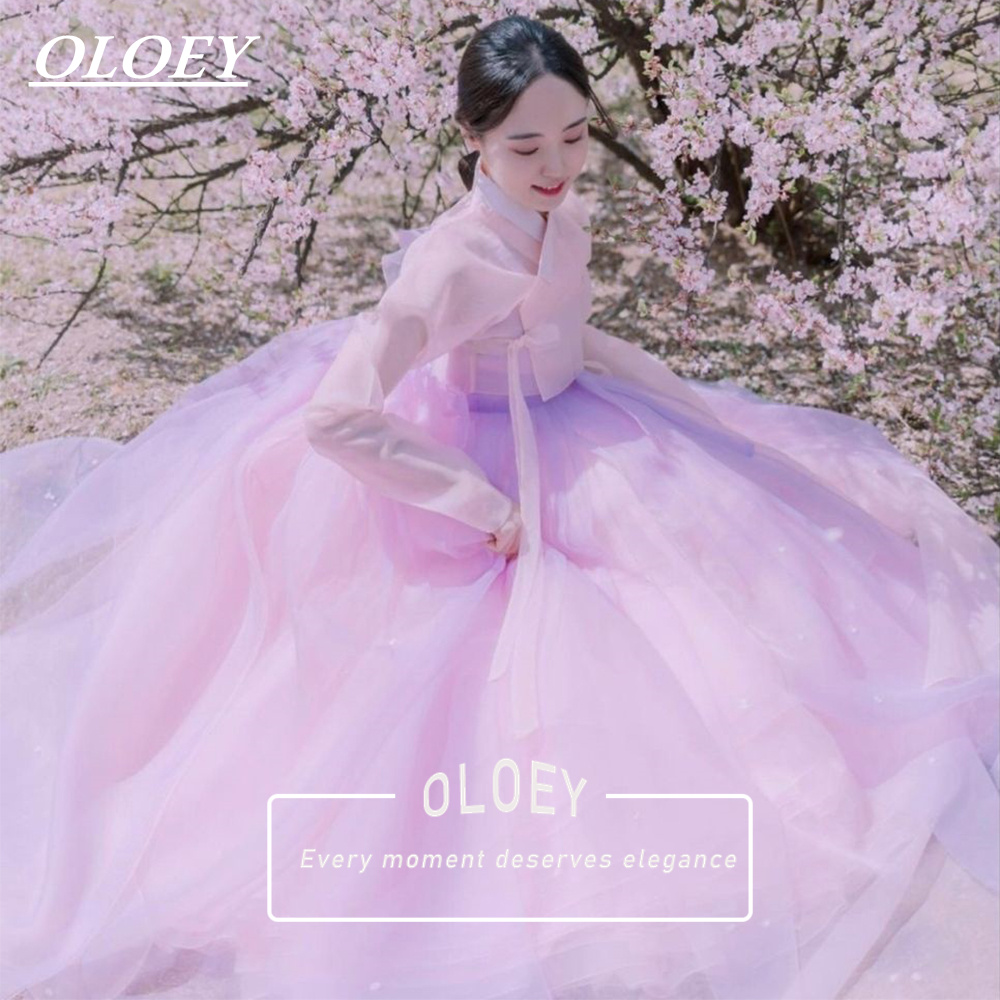 Hanbok Modern Set - Винтажный ханбок OLOEY, 2 предмета: корейское