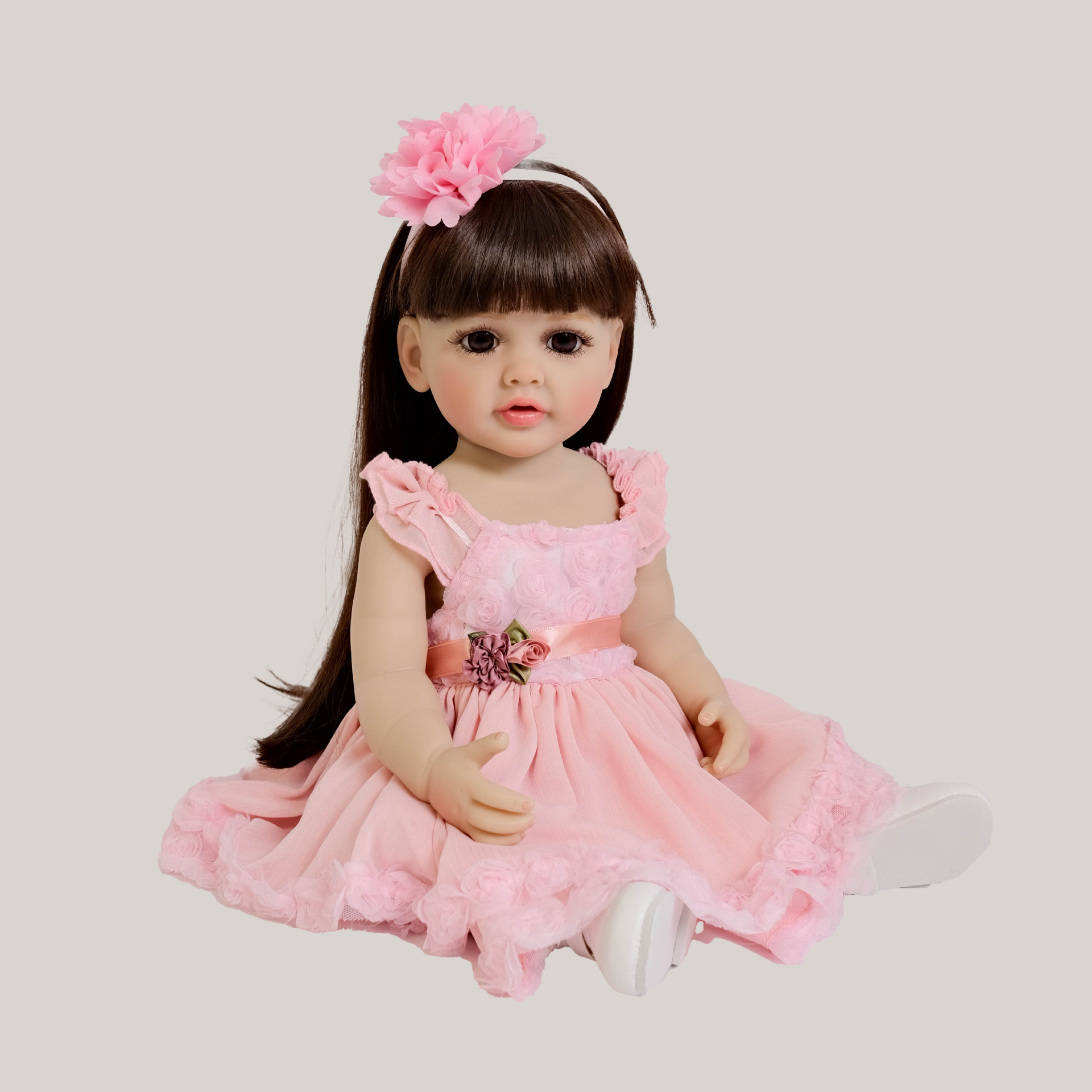 Милая 55 см длинные волосы роз – обзор и цена Kids Ethnic Fashion