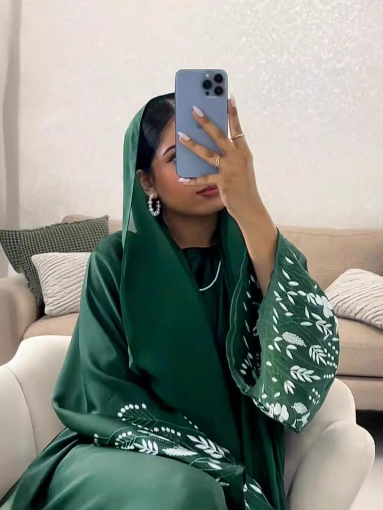 Турецкая вышивка абайя для жен – обзор и цена Jalabiya Women Arabic