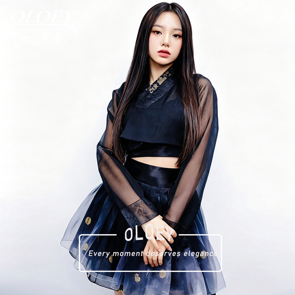 Винтажный корейский ханбок OLO – обзор и цена Hanbok Modern Set