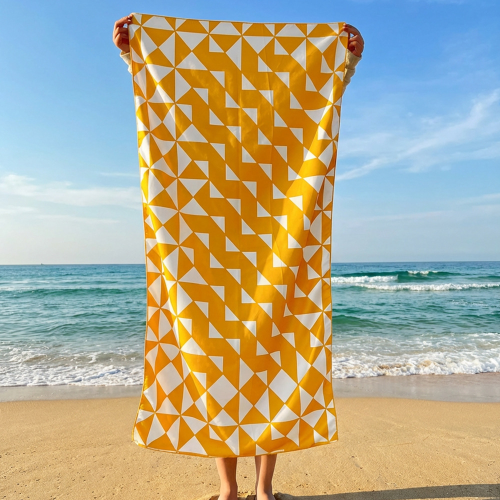Пляжное полотенце с оранжево-с – обзор и цена Ikat Woven Fabric