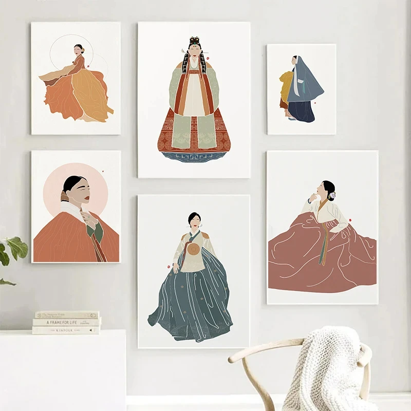 Корейский ханбок в стиле бохо, – обзор и цена Hanbok Modern Set