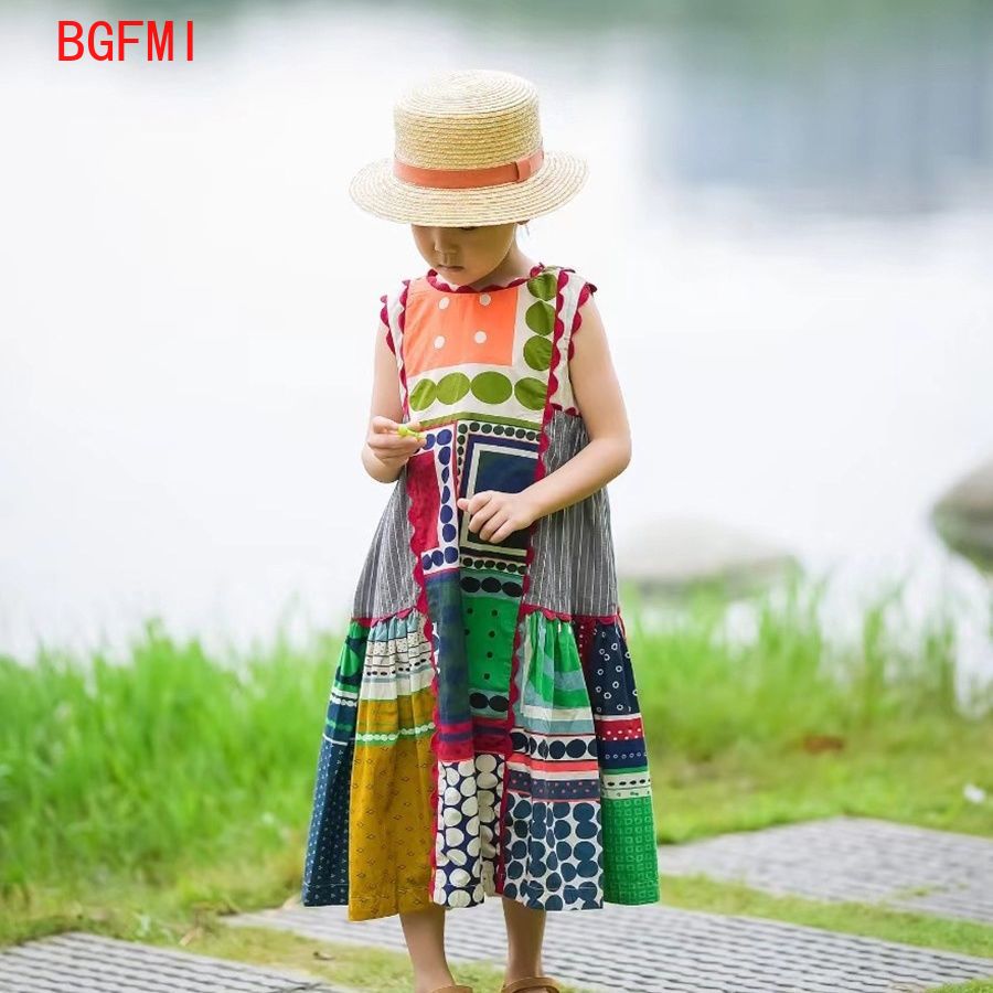 Детское ретро-платье для девоч – обзор и цена Kids Ethnic Fashion